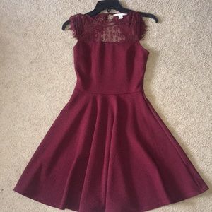 COPY - Francesca’s Boutique Burgundy Dress